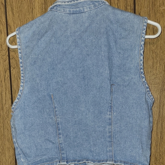 Girls denim vest size 11/12 - Picture 4 of 4